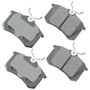 Disc Brake Pad Set fits 1987-1998 Volkswagen Golf Golf,Jetta Passat  AKEBONO