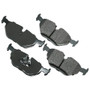 Akebono EURO Disc Brake Pad Set P/N:EUR396