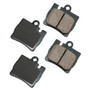 Disc Brake Pad Set fits 2000-2002 Mercedes-Benz CL500,S500 S430 CL55 AMG,S55 AMG