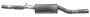 Exhaust Muffler-Base Ansa AU22115 fits 2002 Audi TT Quattro