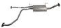 Exhaust Muffler Ansa DA39245