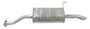Exhaust Muffler-DX, Sedan Ansa HD19207 fits 01-03 Honda Civic