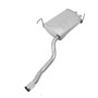 Exhaust Muffler Ansa HD20707