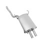 Exhaust Muffler Ansa HD20707
