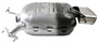 Exhaust Muffler Ansa MZ19507 fits 07-08 Mazda CX-9