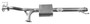 Exhaust Muffler Ansa TY42055 fits 2003 Toyota Tundra
