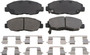 Disc Brake Pad Set-Posi-Met Disc Brake Pad Autopart Intl 1403-86465