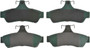 Disc Brake Pad Set-PCT Ceramic Disc Brake Pad 1412-36865 fits 2004 Pontiac GTO
