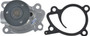 Engine Water Pump-METRIX Autopart Intl fits 09-11 Nissan Versa 1.6L-L4