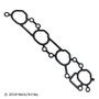 Engine Intake Manifold Gasket fits 1994-2001 Nissan Sentra 200SX  BECK/ARNLEY