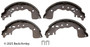 Beck/Arnley Drum Brake Shoe P/N:081-3268