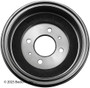 Brake Drum fits 2003-2005 Hyundai Accent  BECK/ARNLEY