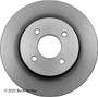 Disc Brake Rotor fits 2012-2019 Nissan Versa Versa Note  BECK/ARNLEY
