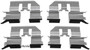 Disc Brake Hardware Kit fits 2005-2014 Honda Ridgeline Odyssey  BECK/ARNLEY