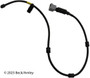 Disc Brake Pad Wear Sensor fits 2007-2016 Lexus LS460  BECK/ARNLEY