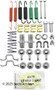 Beck/Arnley Parking Brake Hardware Kit P/N:084-1662