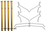 Disc Brake Hardware Kit Beck/Arnley 084-1718