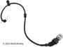 Beck/Arnley Disc Brake Pad Wear Sensor P/N:084-1728