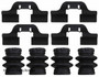 Disc Brake Hardware Kit fits 2007-2019 Volkswagen Beetle Jetta Golf  BECK/ARNLEY