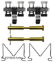 Beck/Arnley Disc Brake Hardware Kit P/N:084-1875