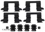 Disc Brake Hardware Kit fits 2010-2019 Nissan Maxima Quest Murano,Pathfinder  BE