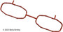 Beck/Arnley Engine Intake Manifold Gasket Set P/N:037-6250