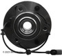 Beck/Arnley Wheel Bearing and Hub Assembly P/N:051-6500