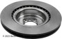 Disc Brake Rotor fits 2006-2012 Land Rover Range Rover  BECK/ARNLEY