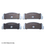 Disc Brake Pad Set fits 1967-1983 Fiat 124 X-1/9  BECK/ARNLEY