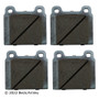 Disc Brake Pad Set fits 1973-1985 Volkswagen Transporter Vanagon  BECK/ARNLEY