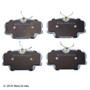 Disc Brake Pad Set fits 1986-1993 Saab 900 9000  BECK/ARNLEY