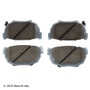 Disc Brake Pad Set fits 1982-1998 Nissan 240SX 300ZX 200SX  BECK/ARNLEY