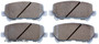 Disc Brake Pad Set fits 2009-2017 Honda Odyssey Pilot  BECK/ARNLEY