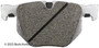 Disc Brake Pad Set fits 2004-2019 BMW X5 X6 530i  BECK/ARNLEY