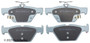 Disc Brake Pad Set fits 2015-2019 Subaru Outback Legacy Ascent  BECK/ARNLEY