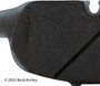 Disc Brake Pad fits 2017-2020 Audi A4 allroad,A4 Quattro A5 Quattro A6 Quattro