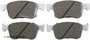 Disc Brake Pad Set Beck/Arnley 085-2139