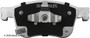 Disc Brake Pad Set Beck/Arnley 085-2139