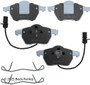 Disc Brake Pad and Hardware Kit fits 1999-2006 Audi A4 A4 Quattro A6 Quattro  BE