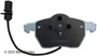 Disc Brake Pad and Hardware Kit fits 1999-2006 Audi A4 A4 Quattro A6 Quattro  BE
