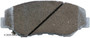 Disc Brake Pad Set Beck/Arnley 085-6698