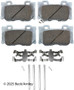 Disc Brake Pad Set Beck/Arnley 085-6908