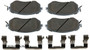 Disc Brake Pad and Hardware Kit fits 2011-2018 Subaru BRZ Forester Impreza  BECK