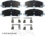 Disc Brake Pad and Hardware Kit fits 2013-2019 Nissan Armada,Titan  BECK/ARNLEY