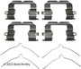 Disc Brake Pad and Hardware Kit fits 2017-2018 Kia Niro Rio  BECK/ARNLEY