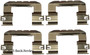 Beck/Arnley Disc Brake Pad Set P/N:085-7074