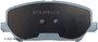 Beck/Arnley Disc Brake Pad Set P/N:085-7074