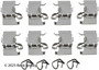 Beck/Arnley Disc Brake Pad Set P/N:085-7122