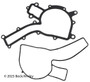 Engine Water Pump Beck/Arnley 131-2253