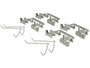 Centric Parts Disc Brake Pad Set P/N:105.09481